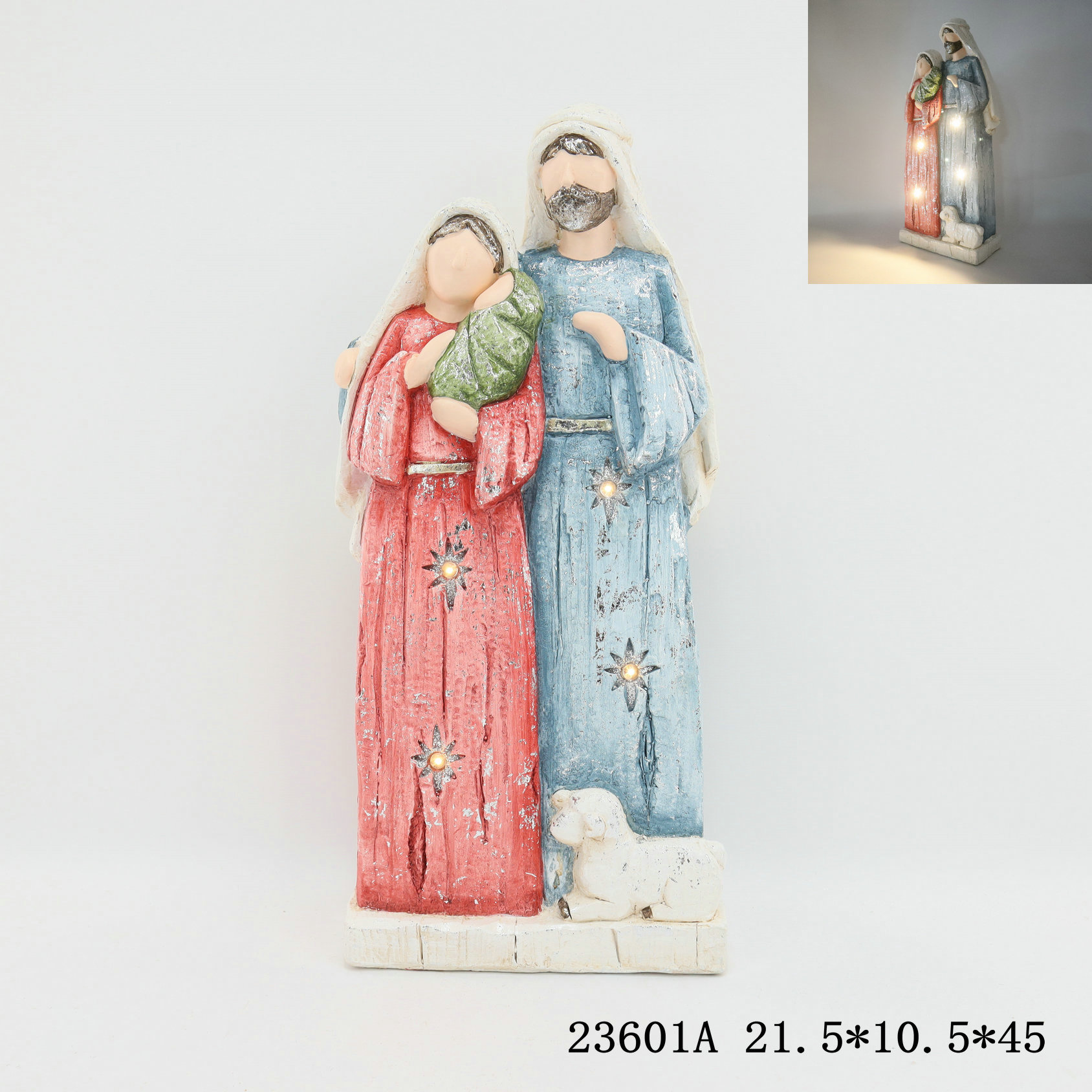 Enfeites de Natal de madeira com brilho rústico para decoração festiva