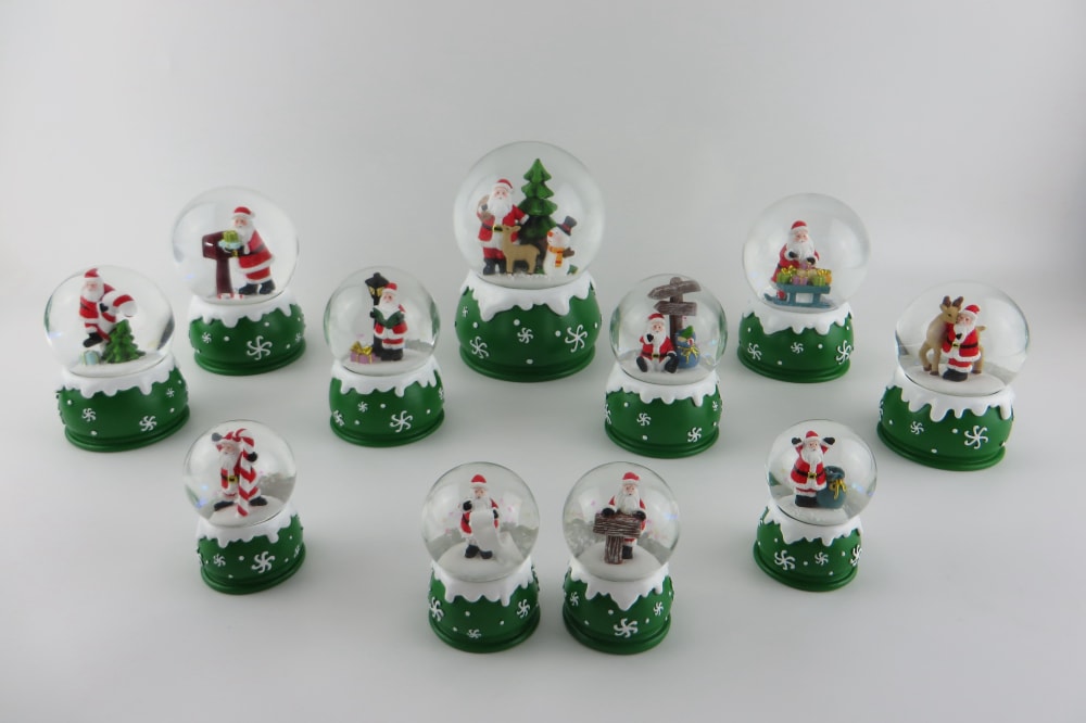 Enfeitiçante de Natal de vidro encantador, uma decoração deliciosa